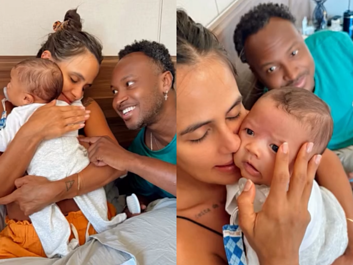 Bento é o primeiro filho do cantor Thiaguinho com a influenciadora e empresária Carol Peixinho (Crédito: Reprodução Instagram @carolpeixinho)