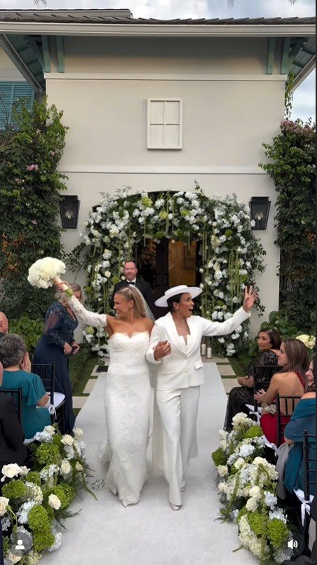 Casamento de Marta Silva e Carrie Lawrence - Foto: Reprodução / Instagram @jcloss_events