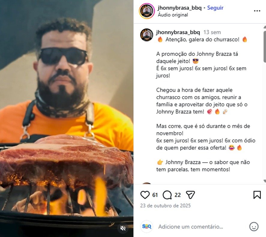 Jhony Brasa: o churrasqueiro goiano que conquistou as redes e o paladar do Brasil 12 WhatsApp Image 2026 01 27 at 2.56.46 PM