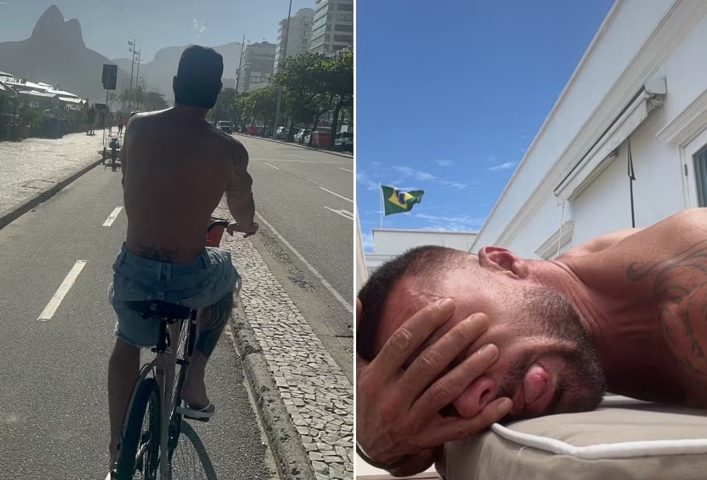 De bike em Ipanema e solteiro, Ricky Martin revela que está no Rio de Janeiro - Foto: Instagram