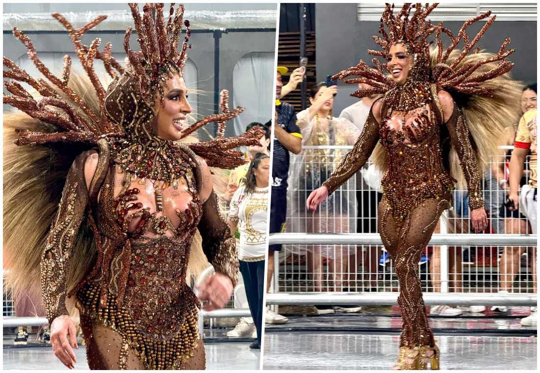 Pepita - Rainha de bateria da Unidos de São Lucas - Crédito da Foto: Renato Cipriano