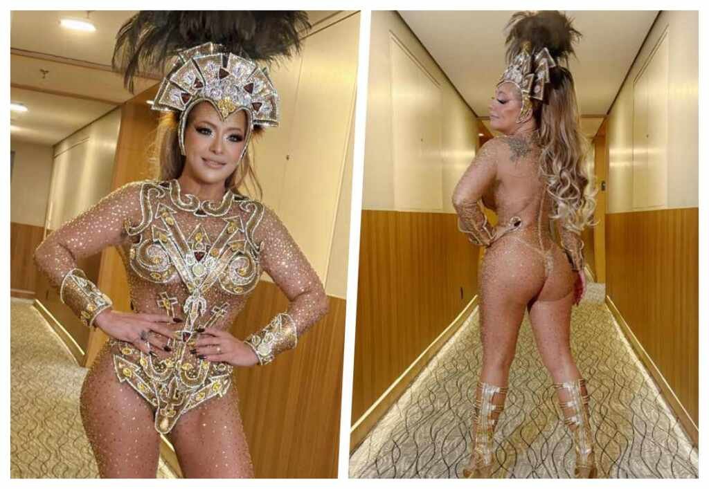 Thais Moreira investe R$ 150 mil em fantasia cravejada de cristais e dispara: “Pela minha escola, eu gastaria o dobro!” Thais Moreira - Crédito da Foto: Acervo Pessoal - Renato Cipriano e Zuleika Ferreira / Divulgação