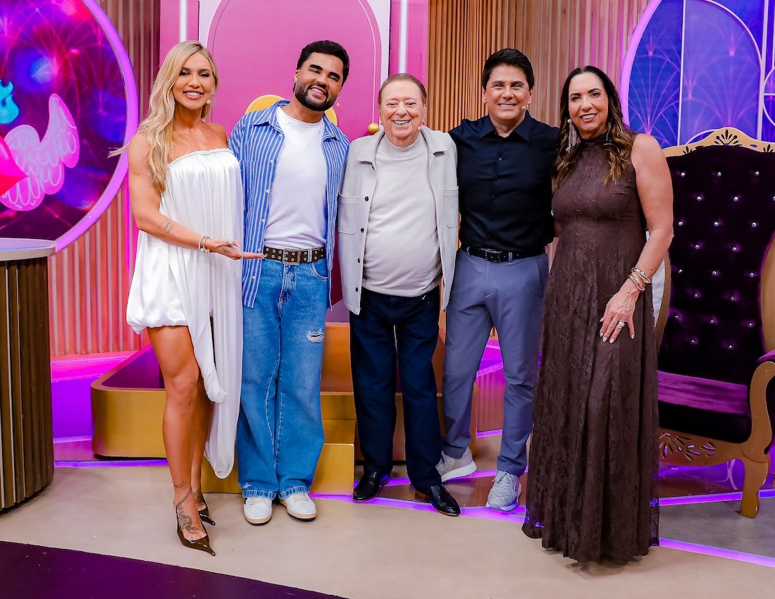 Sabadou com Virginia - Foto: Lourival Ribeiro / SBT