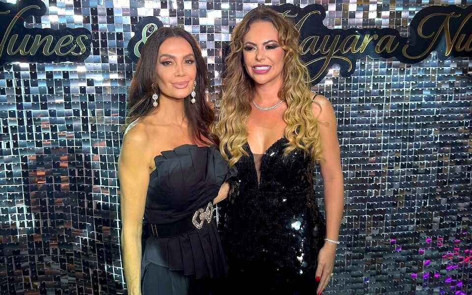 Claudia Métne e Regina Nunes - Foto: Divulgação