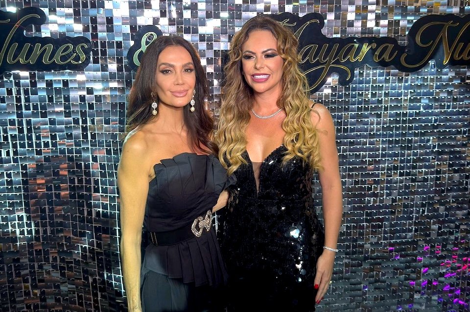 Claudia Métne e Regina Nunes - Foto: Divulgação