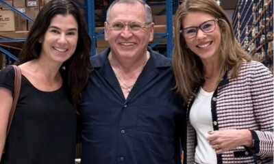 Renata Abravanel, Sidney Oliveira e Daniela Beyruti - Crédito da Foto: Divulgação