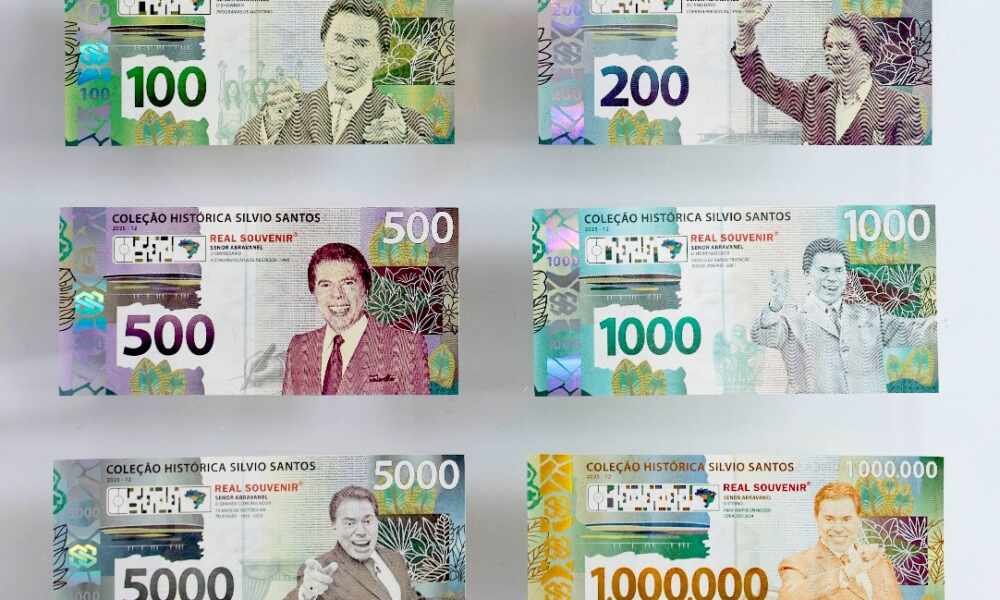 Coleção Oficial de Cédulas Comemorativas de Silvio Santos