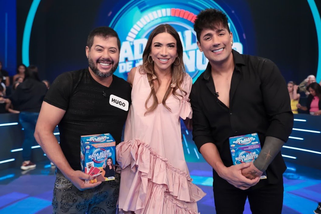 Hugo & Tiago com Patricia Abravanel - Crédito da Foto: Gabriel Cardoso / SBT