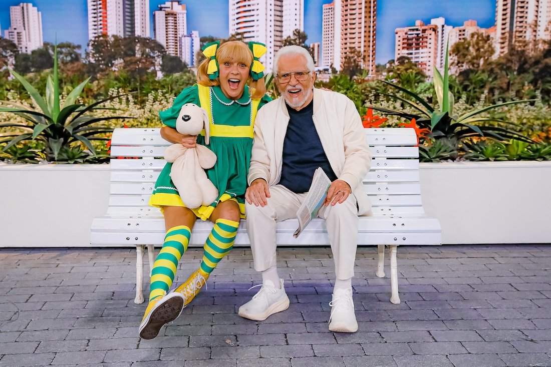 Nina em A Praça é Nossa - Foto Lourival Ribeiro / SBT