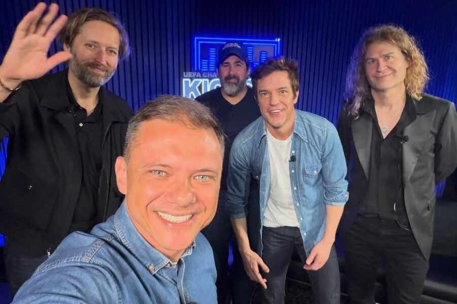 SBT Brasil exibe exclusiva com The Killers, atração musical da final da UEFA Champions League