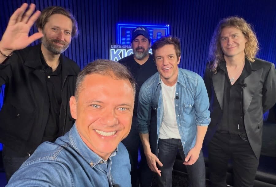SBT Brasil exibe exclusiva com The Killers, atração musical da final da UEFA Champions League