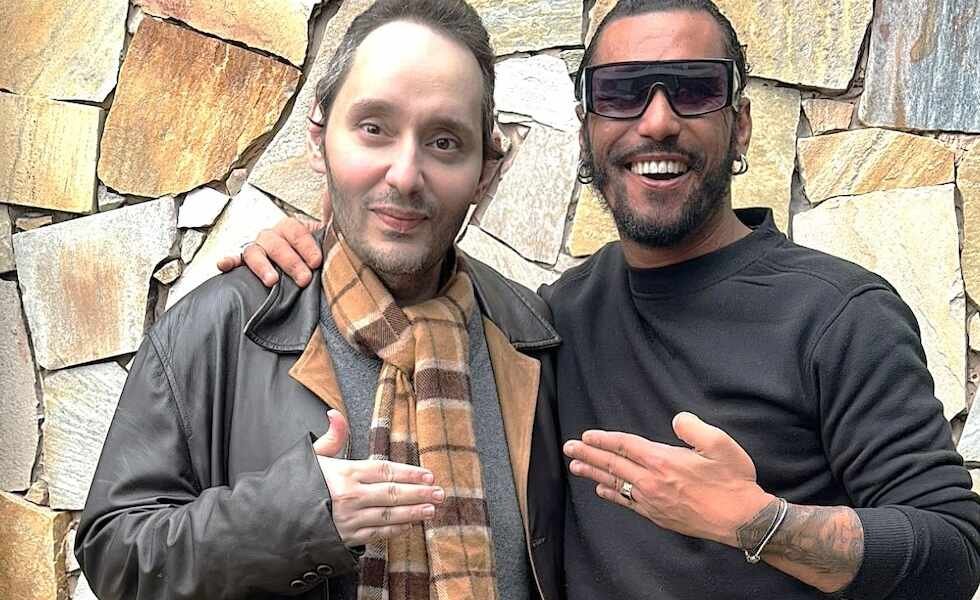 Thiago de Moraes e o hairstylist Marcos Gaspar - Crédito da Foto: Acervo Pessoal
