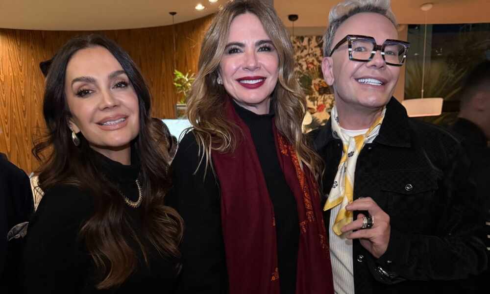 Claudia Métne, Luciana Gimenez e Felipeh Campos - Crédito da Foto: Divulgação