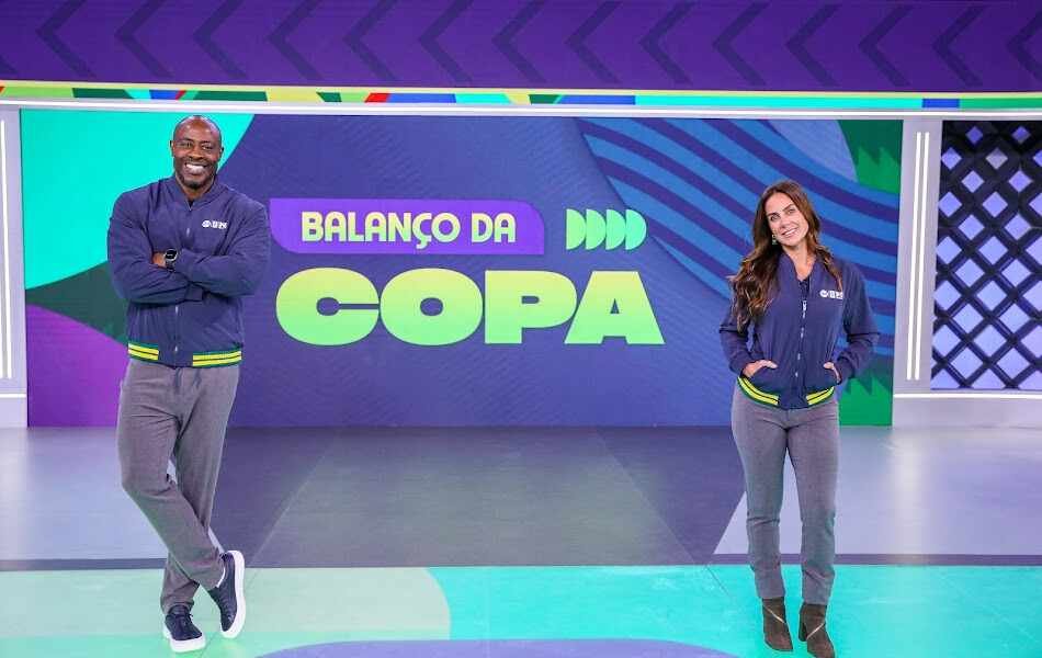 Balanço da Copa com Wallace Neguerê e Carol Barcellos - Foto: Rogerio Pallatta/SBT
