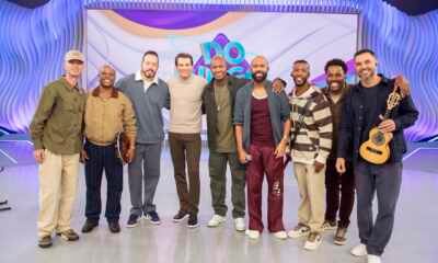Domingo Legal recebe Turma do Pagode - Foto: Divulgação / SBT