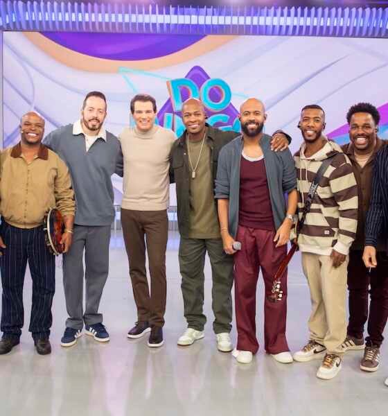 Domingo Legal recebe Turma do Pagode - Foto: Divulgação / SBT