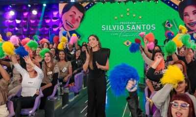 Programa Silvio Santos com Patricia Abravanel - Foto: Gabriel Cardoso/SBT