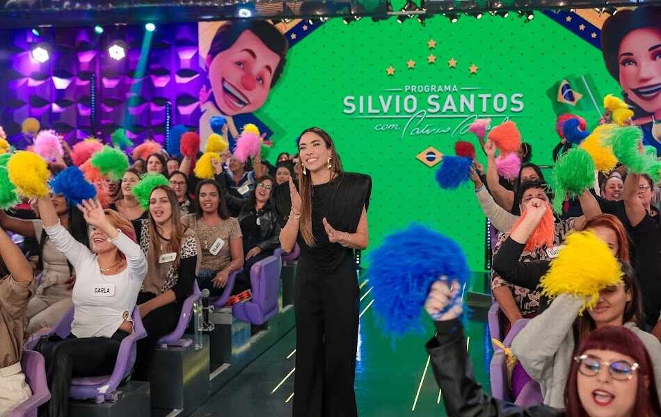 Programa Silvio Santos com Patricia Abravanel - Foto: Gabriel Cardoso/SBT