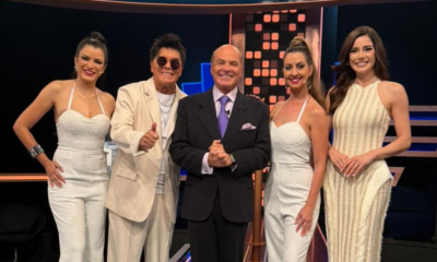 Trio Los Angeles, Marcelo de Carvalho e Julia Gama - crédito Divulgação RedeTV!