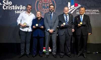 Marcos Ferrante, Maurício Galleazzi, Anderson Festa, João Luciano Granado e Newton Nagae - Foto: Divulgação