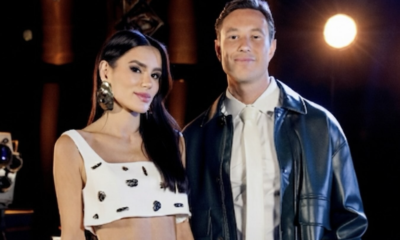 Programa “Sessão +SBT” com Gaby Cabrini e Gabriel Cartolano - Foto: Divulgação / SBT