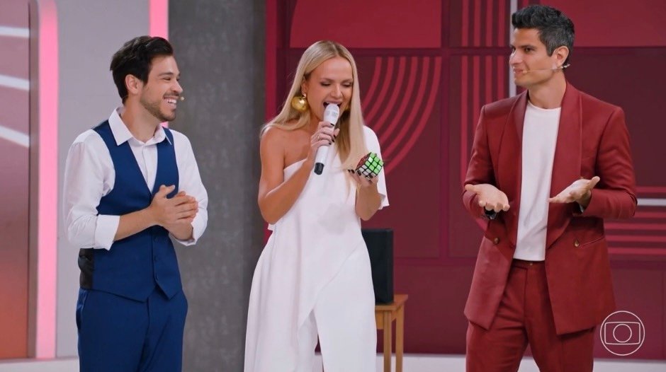Rafa, Eliana e Beto - Crédito da Foto: Reprodução / TV Globo