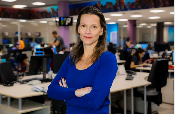 Monica D’Alfonso (Créditos: Lourival Ribeiro/SBT)