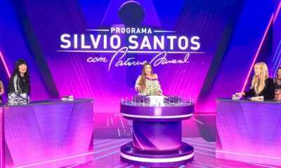 Patricia Abravanel com Luiza Possi e Fernanda Brum - Foto: Gabriel Cardoso / SBT