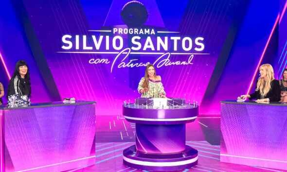 Patricia Abravanel com Luiza Possi e Fernanda Brum - Foto: Gabriel Cardoso / SBT